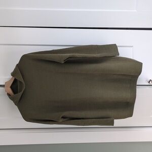 Long sleeve cowl neck tunic sweater